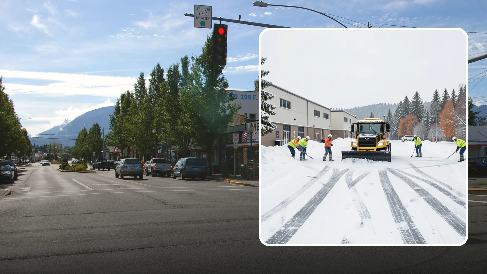 Industrial Facility Parking Lot Snow Removal in North Bend, King County, WA - We clear large industrial lots and truck approaches so Western Washington operations keep running through winter weather.