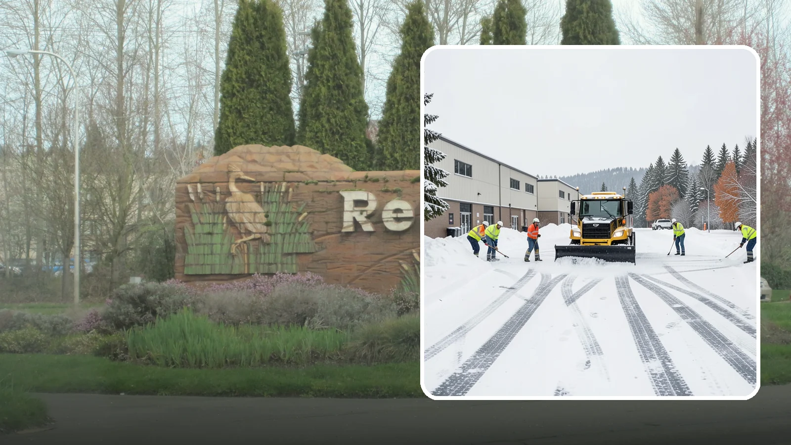 Industrial Facility Parking Lot Snow Removal in Renton, King County, WA - We clear large industrial lots and truck approaches so Western Washington operations keep running through winter weather.