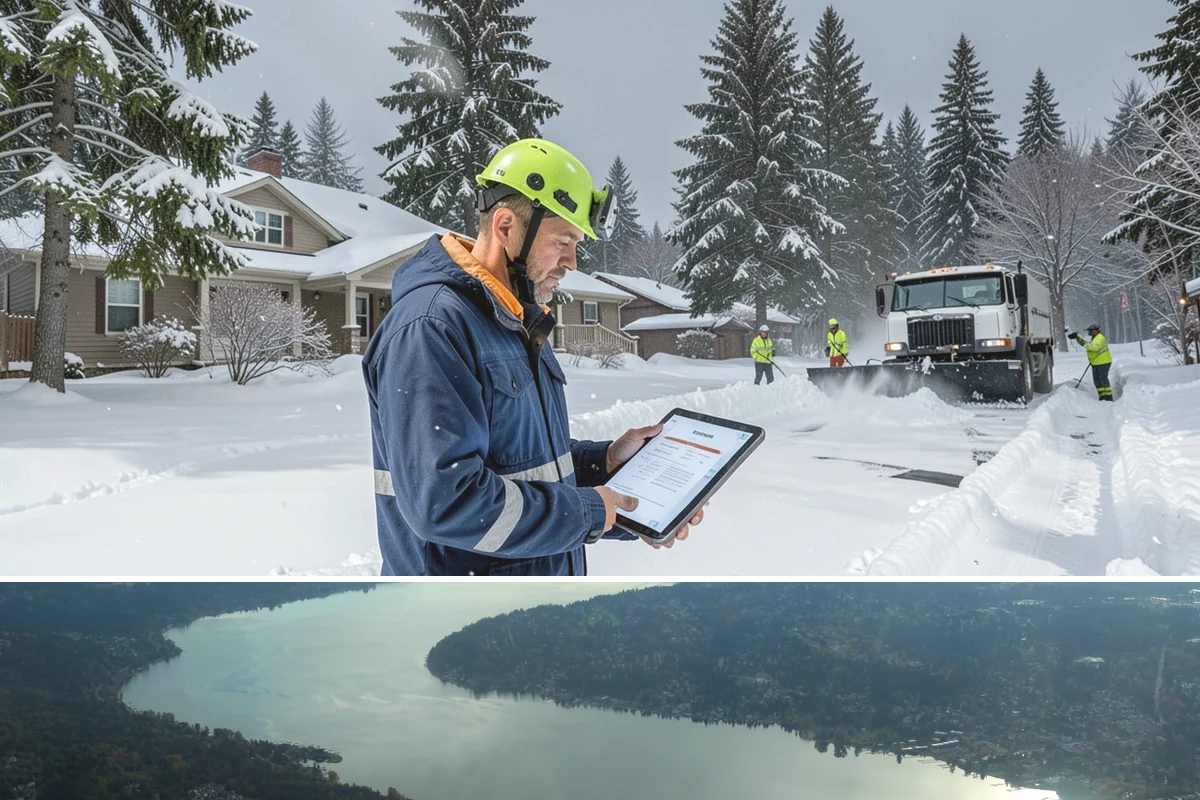 Industrial Facility Parking Lot Snow Removal in Sammamish, King County, WA - Industrial lots in the Puget Sound region need the most winter clearing from December through February, when cold snaps threaten...