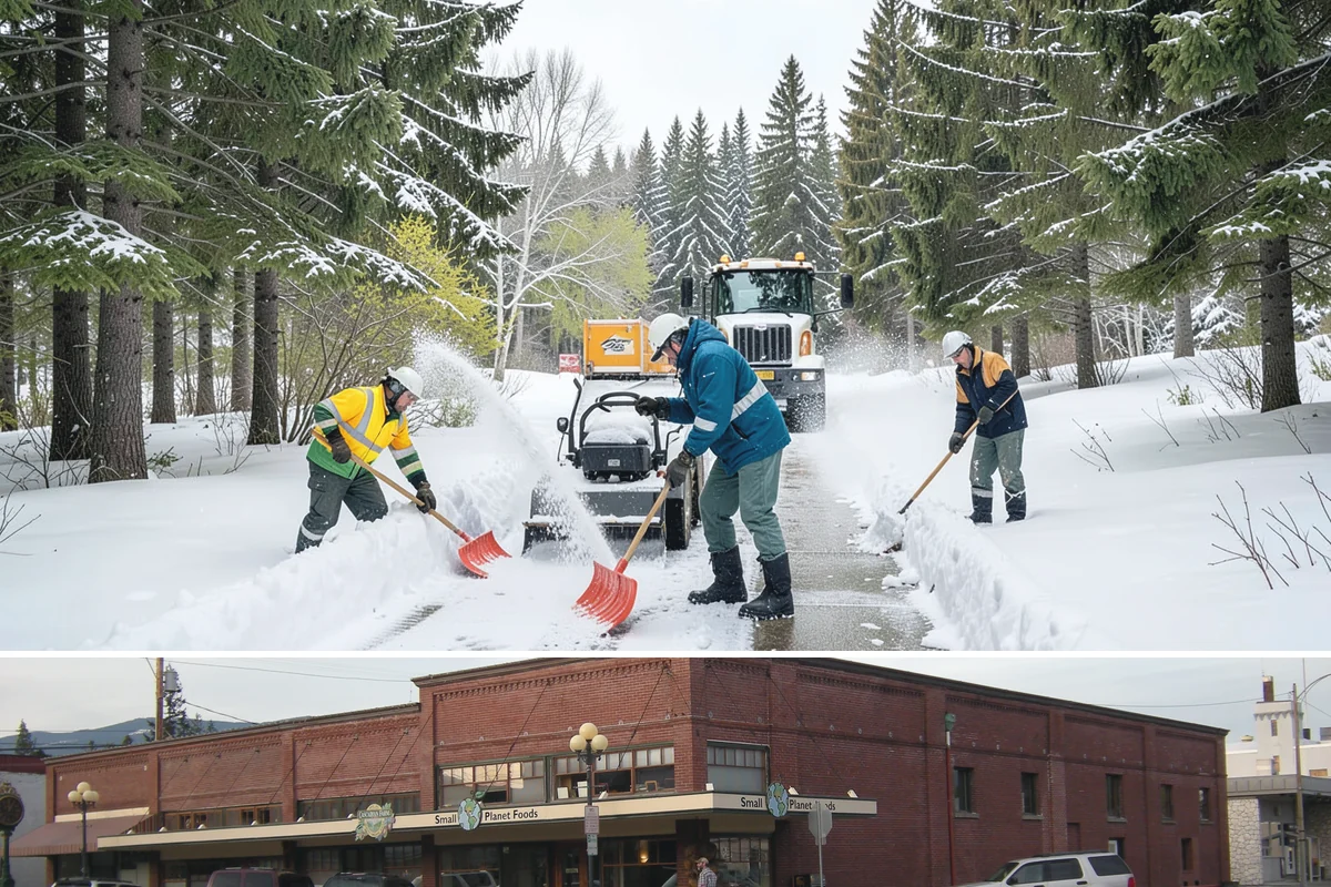 Industrial Facility Parking Lot Snow Removal in Sedro-Woolley, Skagit County, WA - Industrial lots in the Puget Sound region need the most winter clearing from December through February, when cold snaps threaten...