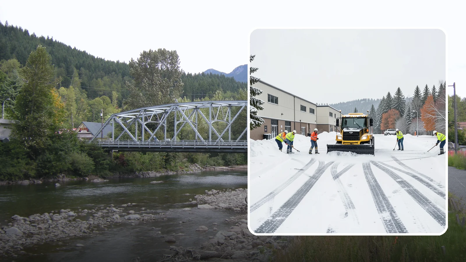 Industrial Facility Parking Lot Snow Removal in Skykomish, King County, WA - We clear large industrial lots and truck approaches so Western Washington operations keep running through winter weather.