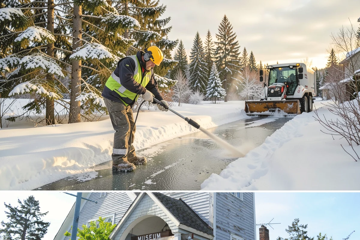 Industrial Facility Parking Lot Snow Removal in Steilacoom, Pierce County, WA - Industrial lots in the Puget Sound region need the most winter clearing from December through February, when cold snaps threaten...