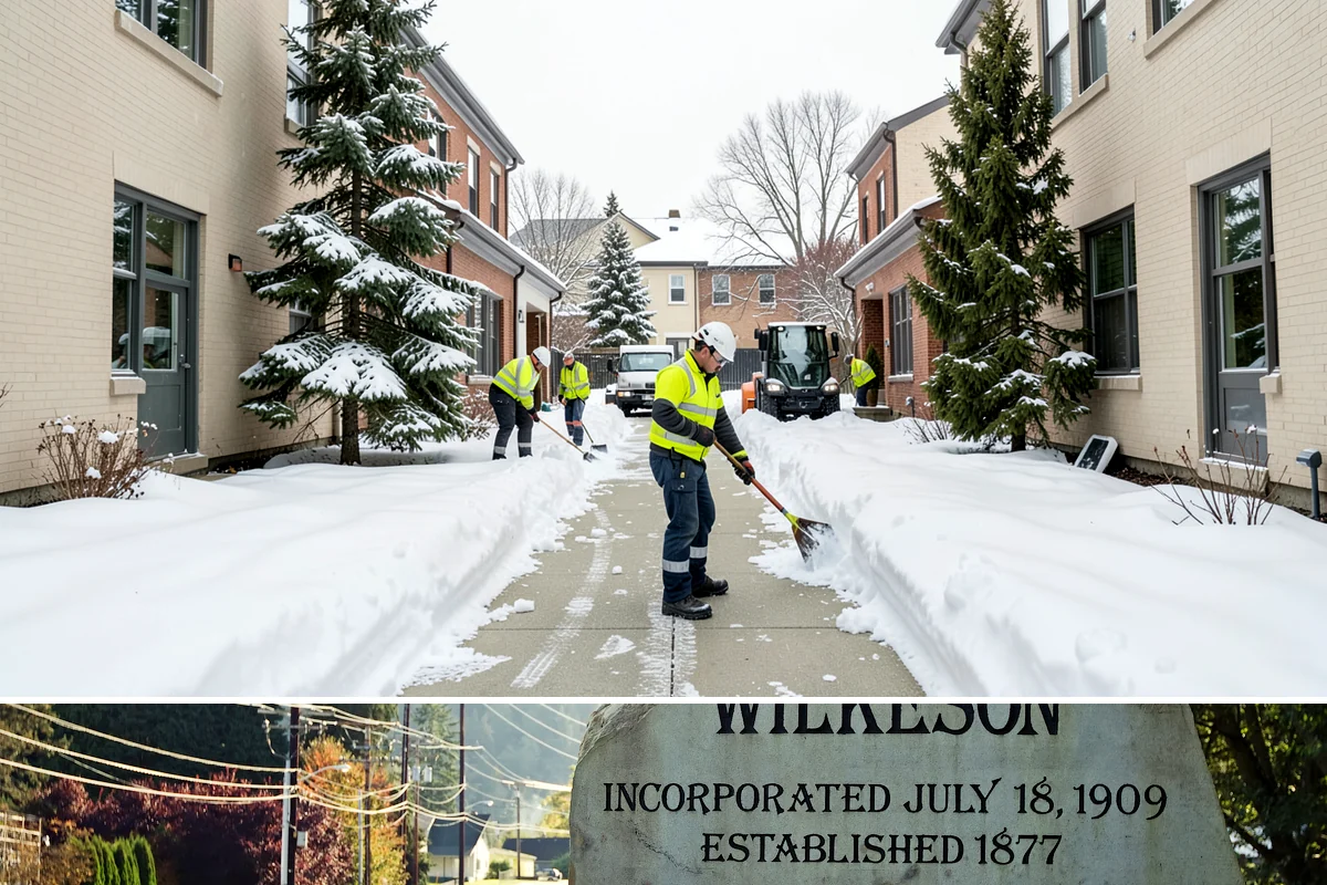 Industrial Facility Parking Lot Snow Removal in Wilkeson, Pierce County, WA - Industrial lots in the Puget Sound region need the most winter clearing from December through February, when cold snaps threaten...
