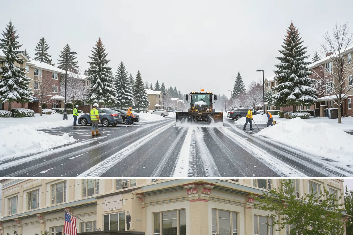 Industrial Facility Sidewalk Clearing in Anacortes, Skagit County, WA - Industrial demand holds from December through February, when overnight shifts face the worst refreeze on yard walkways before...