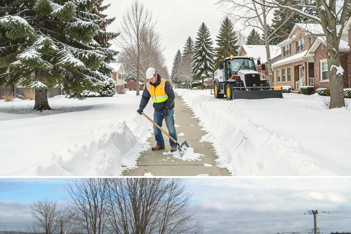 Industrial Facility Sidewalk Clearing in Langley, Island County, WA - Industrial demand holds from December through February, when overnight shifts face the worst refreeze on yard walkways before...