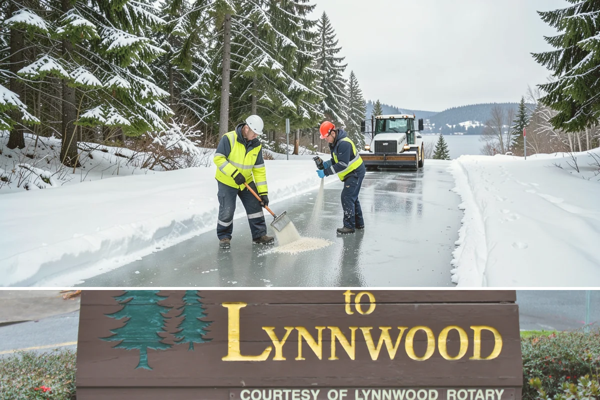 Industrial Facility Sidewalk Clearing in Lynnwood, Snohomish County, WA - Industrial demand holds from December through February, when overnight shifts face the worst refreeze on yard walkways before...