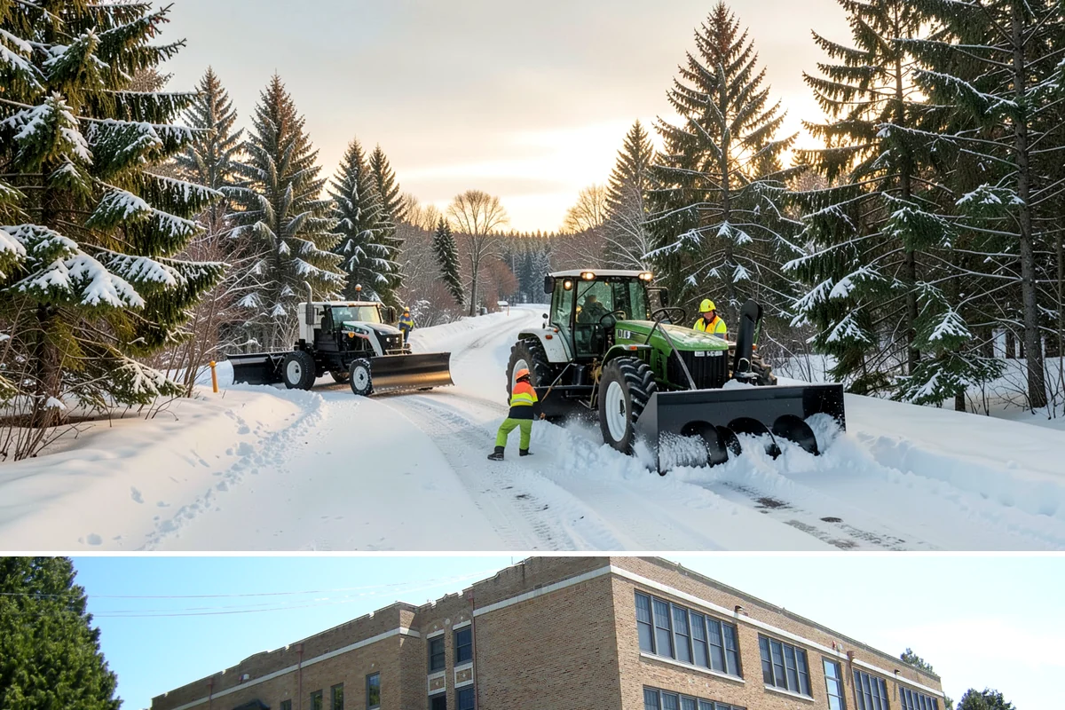 Industrial Facility Sidewalk Clearing in Maple Valley, King County, WA - Industrial demand holds from December through February, when overnight shifts face the worst refreeze on yard walkways before...