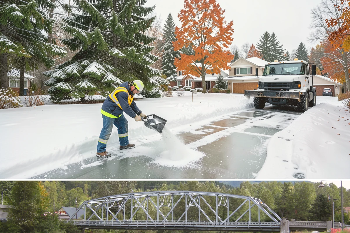 Industrial Facility Sidewalk Clearing in Skykomish, King County, WA - Industrial demand holds from December through February, when overnight shifts face the worst refreeze on yard walkways before...