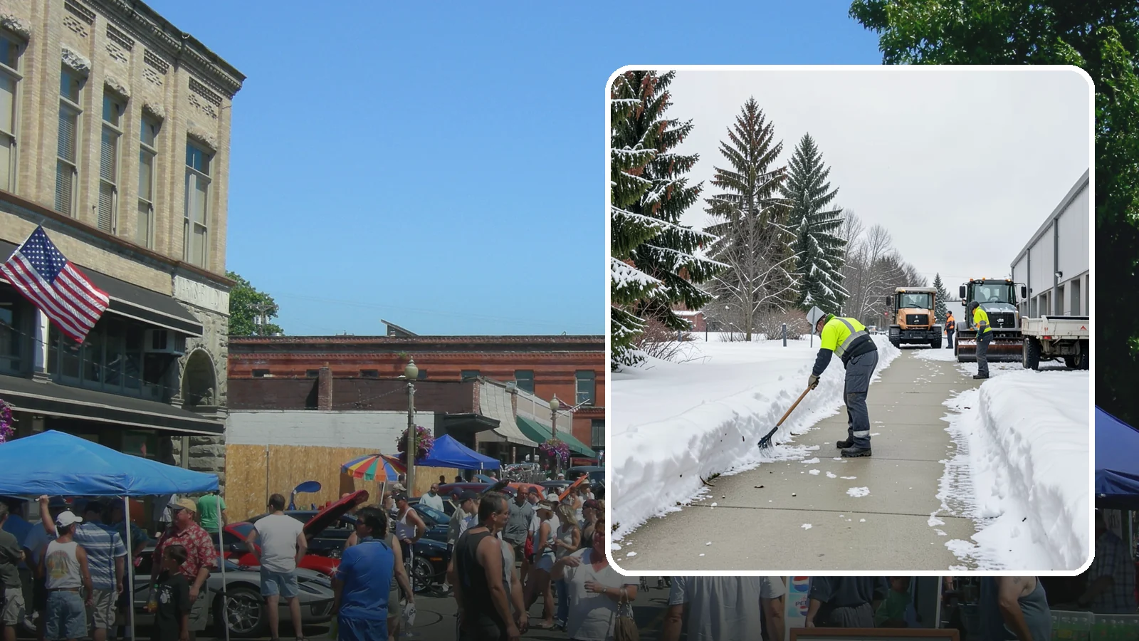 Industrial Facility Sidewalk Clearing in Snohomish, Snohomish County, WA - Worker-safety sidewalk clearing for Western Washington industrial facilities, keeping crew walkways between buildings and lots...