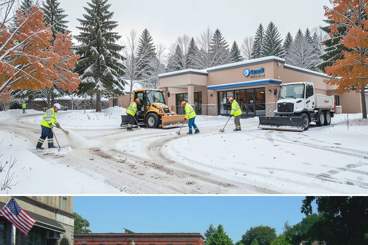 Industrial Facility Sidewalk Clearing in Snohomish, Snohomish County, WA - Industrial demand holds from December through February, when overnight shifts face the worst refreeze on yard walkways before...