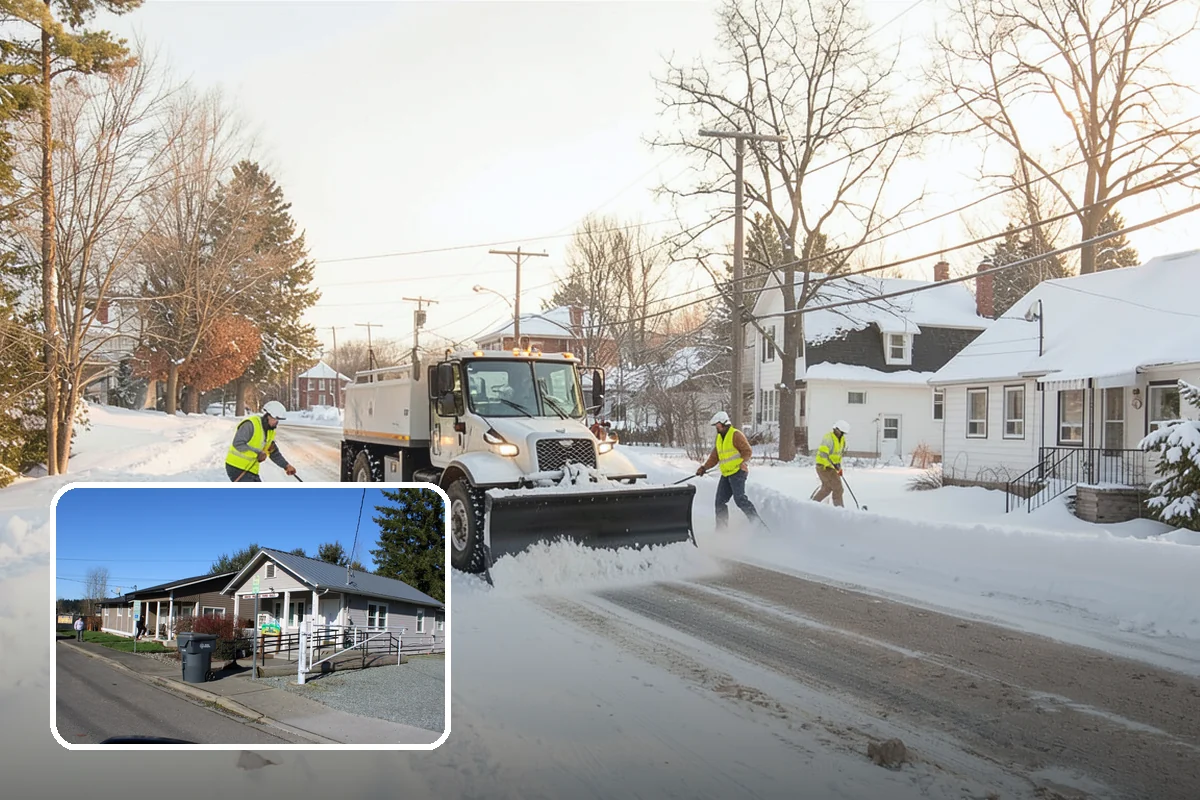 Industrial Facility Sidewalk Clearing in South Prairie, Pierce County, WA - Reduces Washington L and I worker injury claims and lost time
