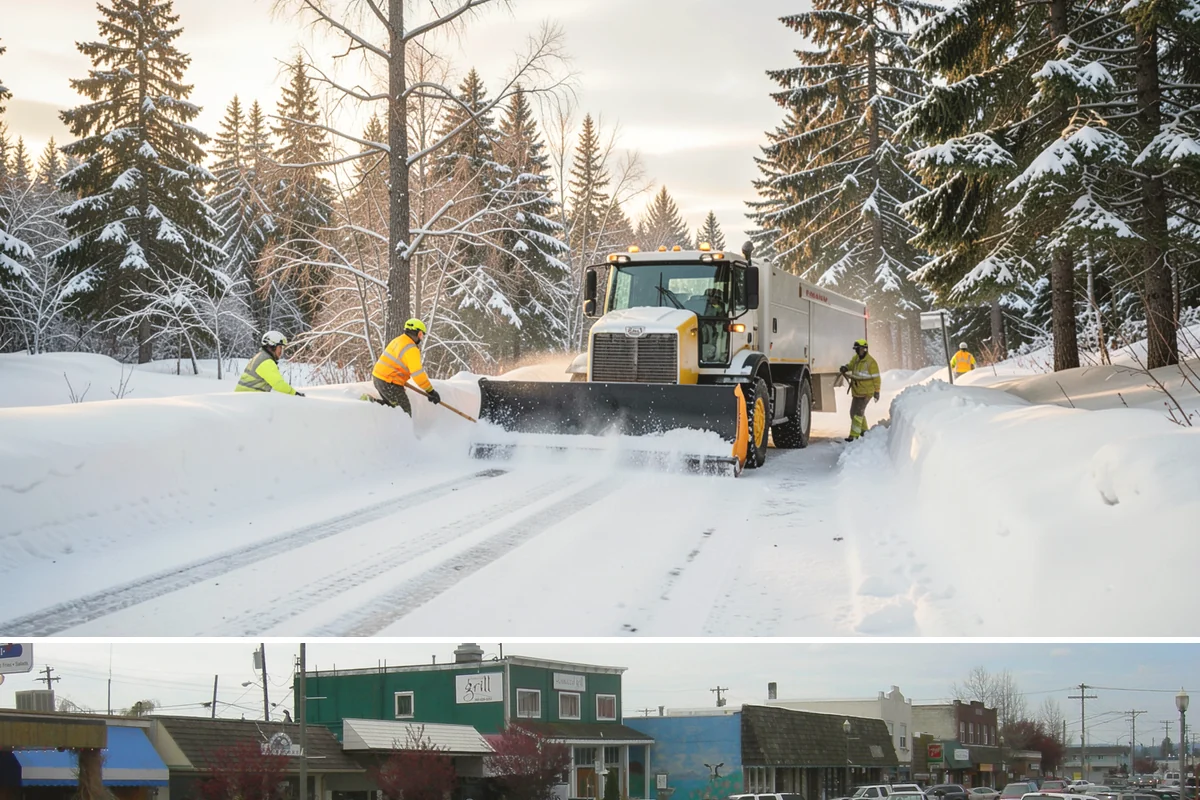 Industrial Facility Sidewalk Clearing in Stanwood, Snohomish County, WA - Industrial demand holds from December through February, when overnight shifts face the worst refreeze on yard walkways before...