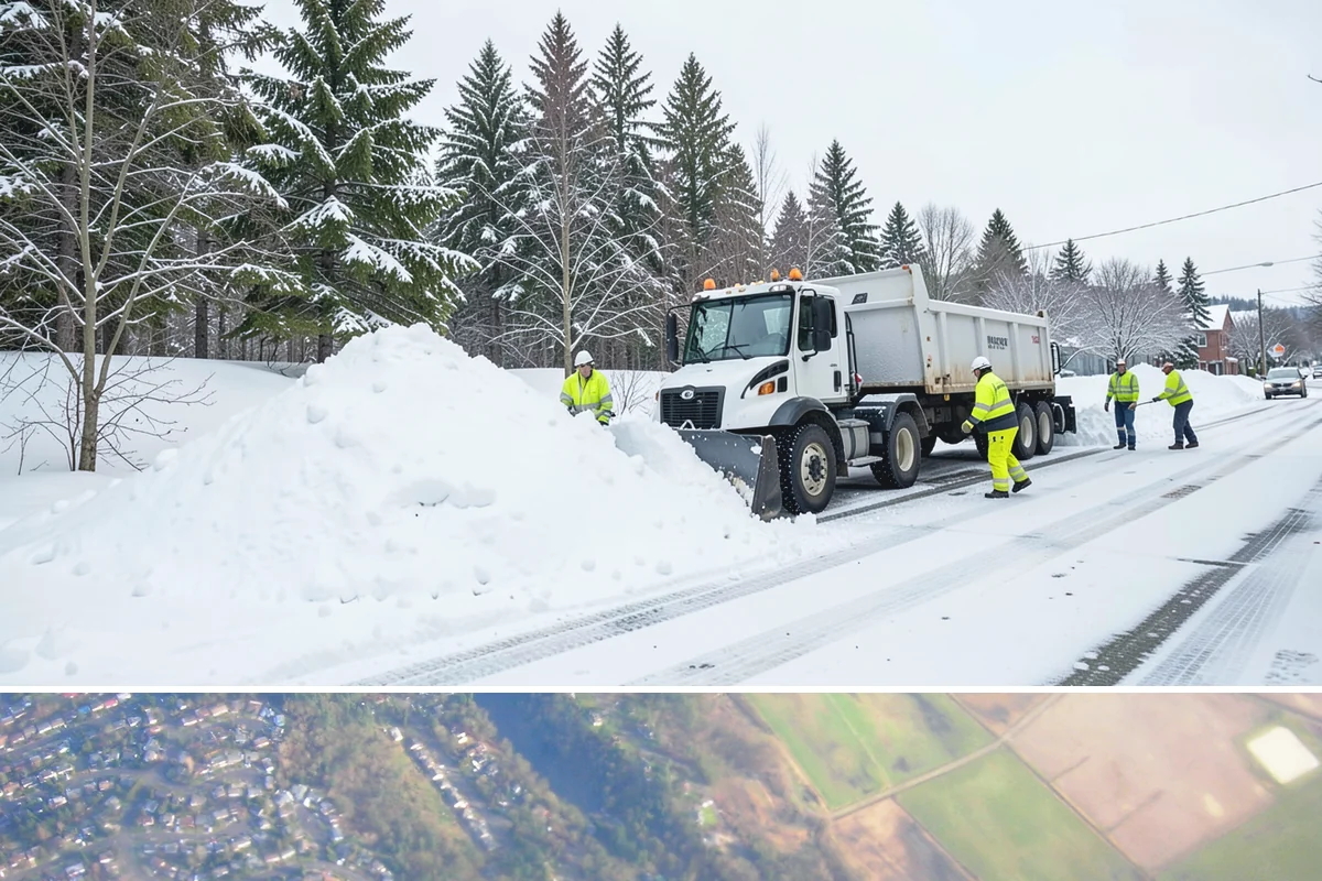 Industrial Facility Snow Plowing in Algona, King County, WA - Set up a heavy-equipment contract before winter so freight and shifts never stall on snow.