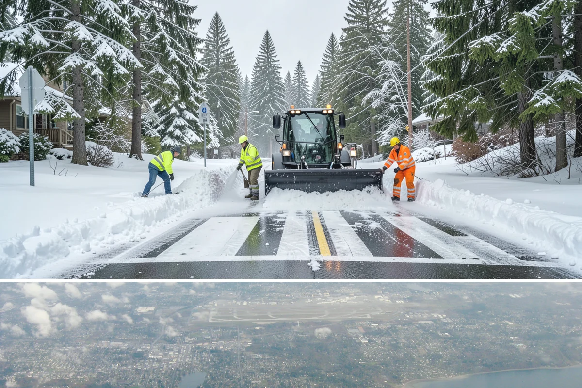 Industrial Facility Snow Plowing in Burien, King County, WA - Set up a heavy-equipment contract before winter so freight and shifts never stall on snow.