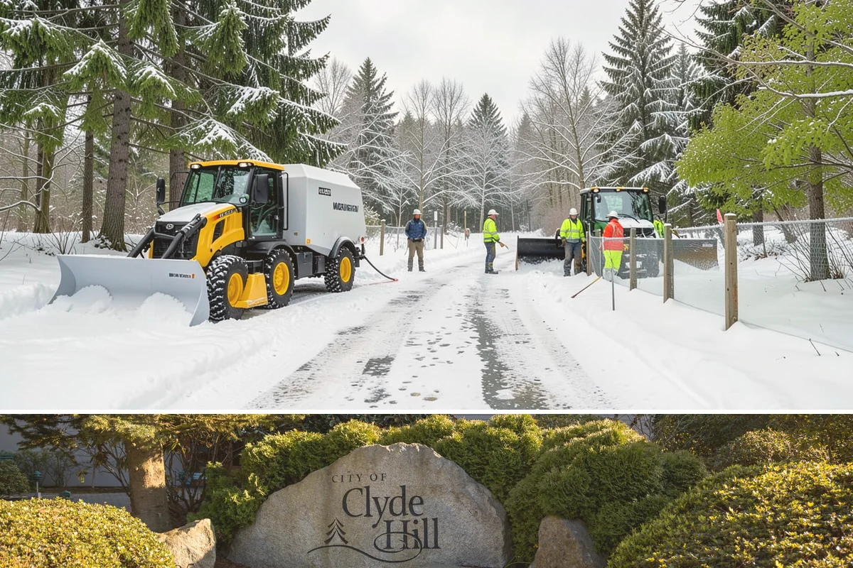 Industrial Facility Snow Plowing in Clyde Hill, King County, WA - Set up a heavy-equipment contract before winter so freight and shifts never stall on snow.