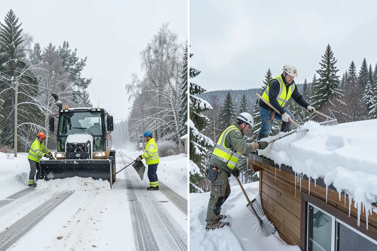 Industrial Facility Snow Plowing in Coupeville, Island County, WA - Map truck routes, gates, and lots against your shift and delivery schedule
