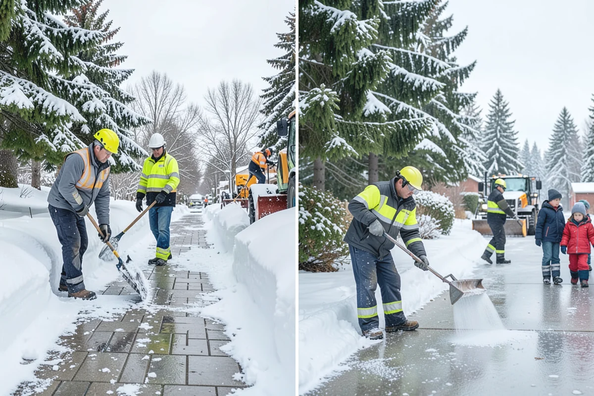 Industrial Facility Snow Plowing in Darrington, Snohomish County, WA - Map truck routes, gates, and lots against your shift and delivery schedule