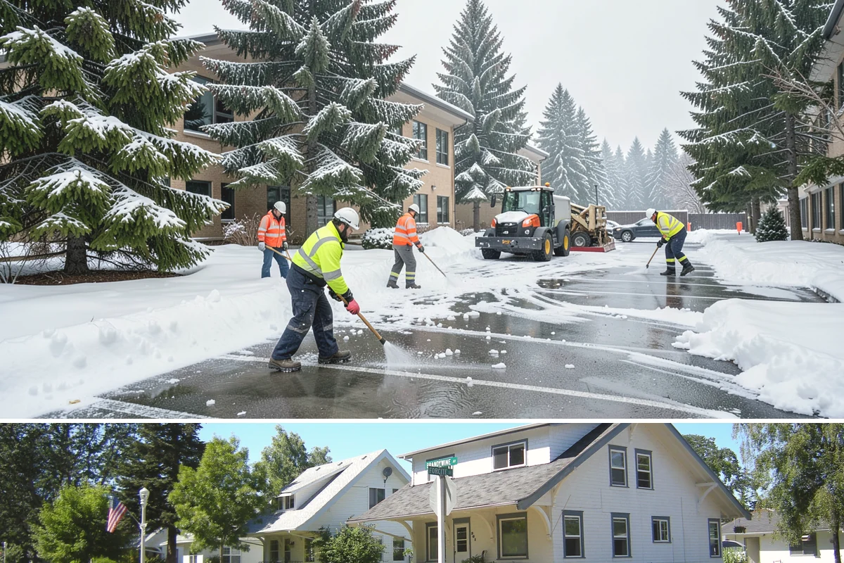Industrial Facility Snow Plowing in DuPont, Pierce County, WA - Set up a heavy-equipment contract before winter so freight and shifts never stall on snow.