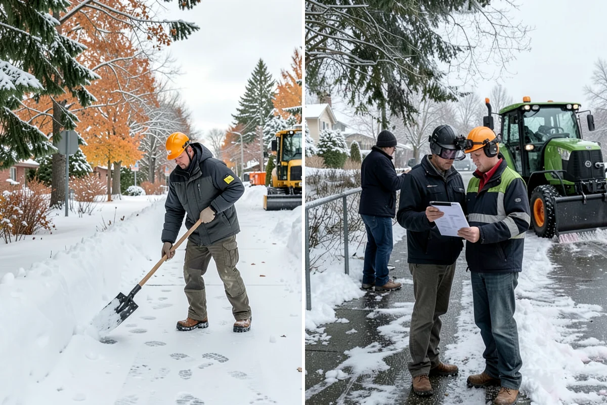 Industrial Facility Snow Plowing in Everett, Snohomish County, WA - Map truck routes, gates, and lots against your shift and delivery schedule