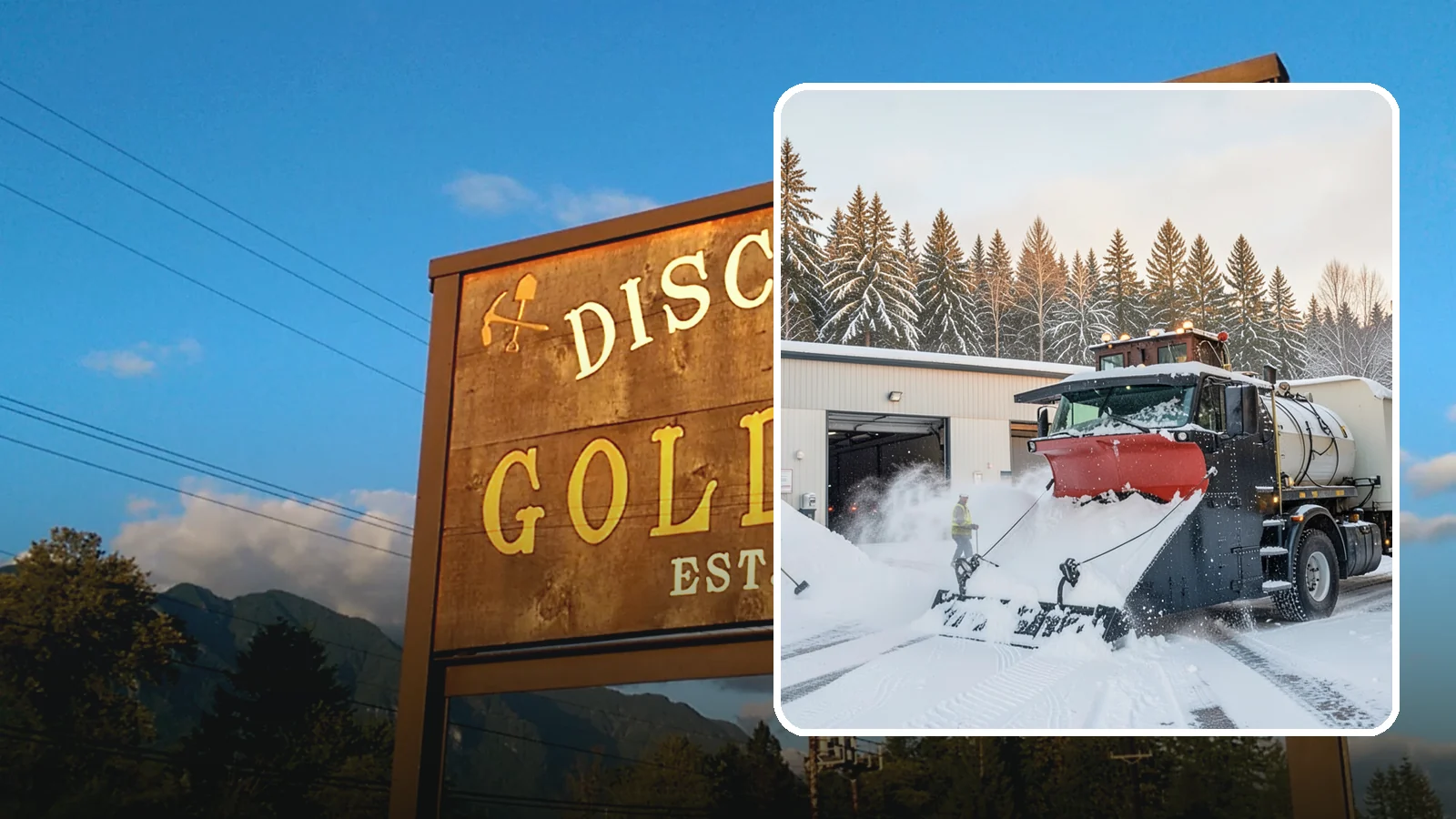 Industrial Facility Snow Plowing in Gold Bar, Snohomish County, WA - We plow large industrial yards, truck routes, and gates so shift changes and freight keep moving through any storm.