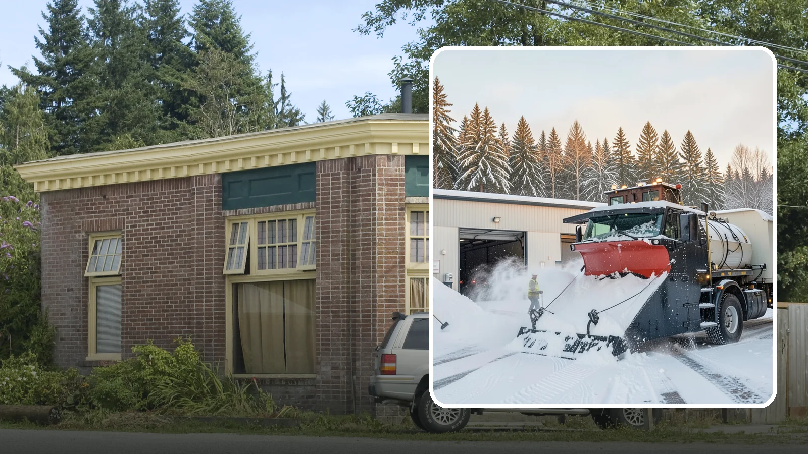 Industrial Facility Snow Plowing in Hamilton, Skagit County, WA - We plow large industrial yards, truck routes, and gates so shift changes and freight keep moving through any storm.