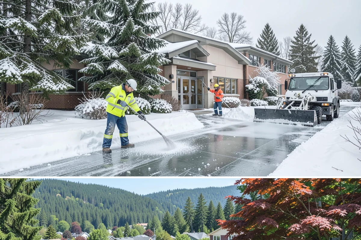 Industrial Facility Snow Plowing in Index, Snohomish County, WA - Set up a heavy-equipment contract before winter so freight and shifts never stall on snow.