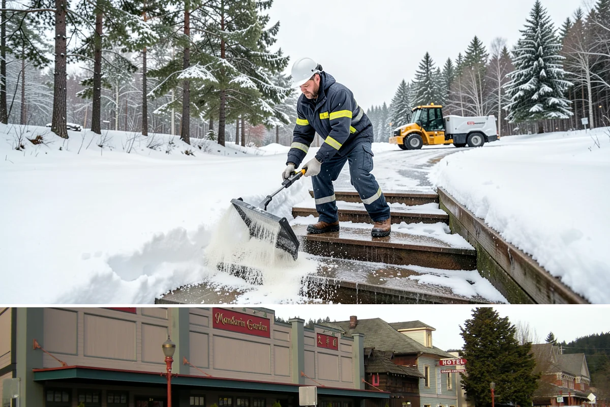 Industrial Facility Snow Plowing in Issaquah, King County, WA - Set up a heavy-equipment contract before winter so freight and shifts never stall on snow.