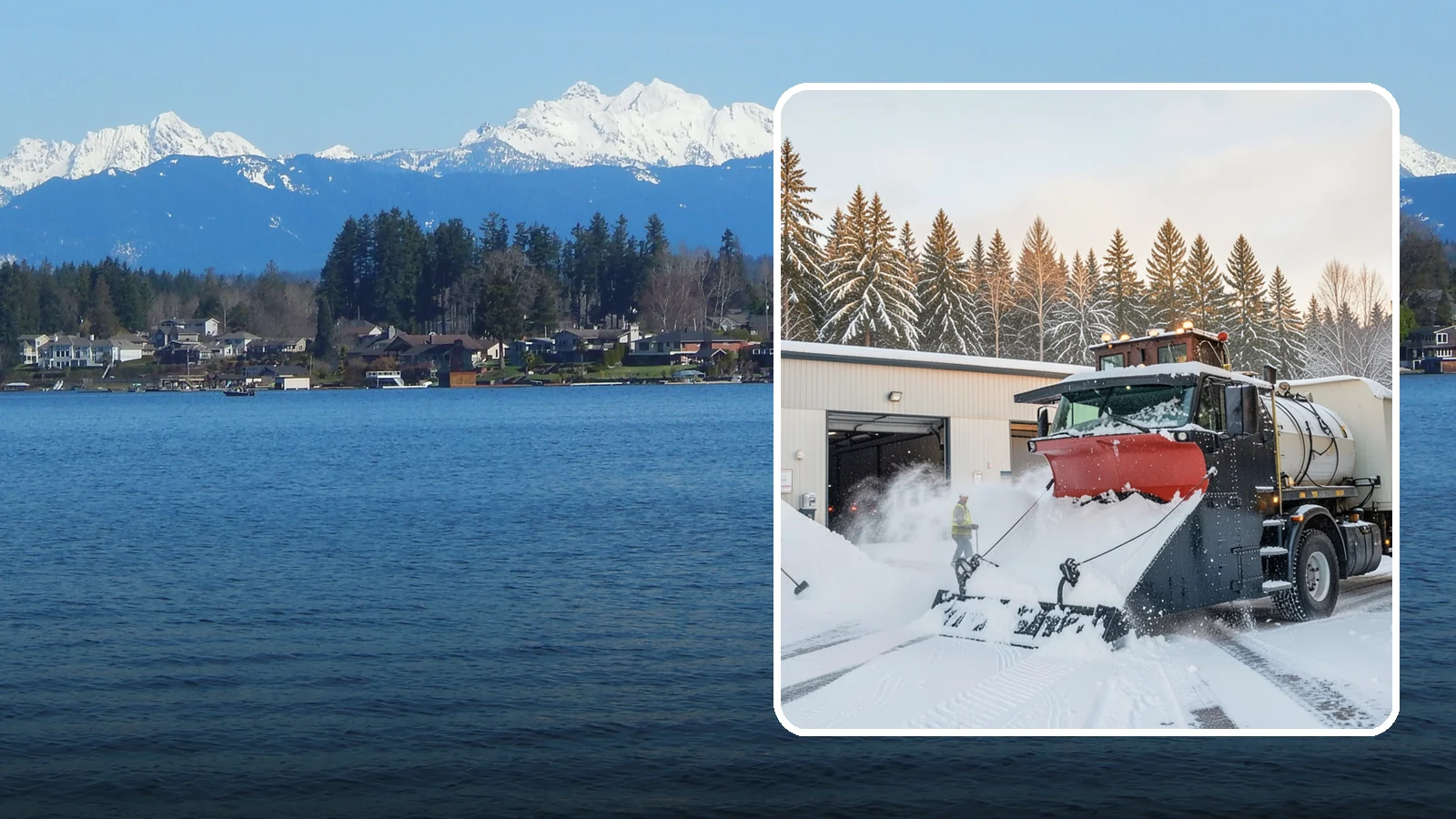Industrial Facility Snow Plowing in Lake Stevens, Snohomish County, WA - We plow large industrial yards, truck routes, and gates so shift changes and freight keep moving through any storm.