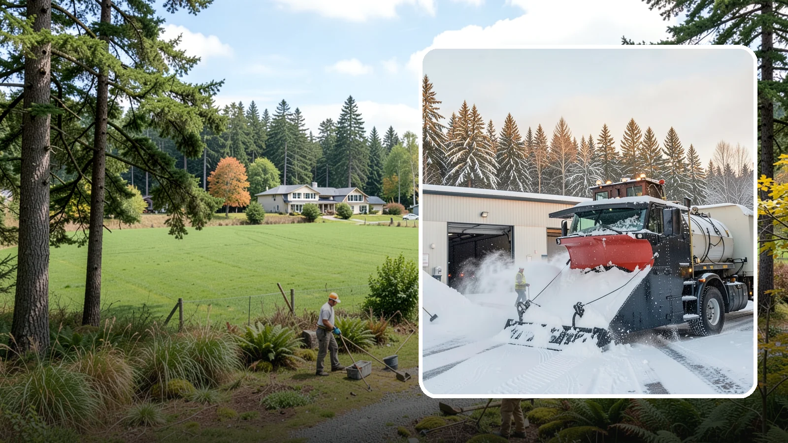 Industrial Facility Snow Plowing in Lyman, Skagit County, WA - We plow large industrial yards, truck routes, and gates so shift changes and freight keep moving through any storm.