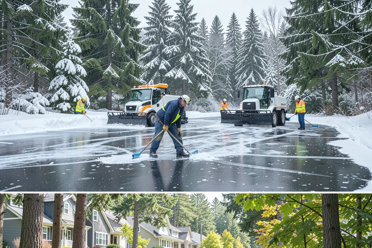 Industrial Facility Snow Plowing in Normandy Park, King County, WA - Set up a heavy-equipment contract before winter so freight and shifts never stall on snow.