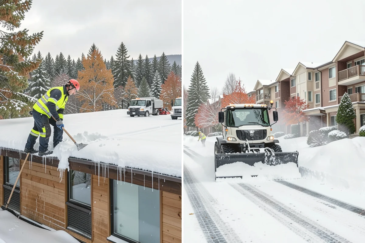 Industrial Facility Snow Plowing in Oak Harbor, Island County, WA - Map truck routes, gates, and lots against your shift and delivery schedule