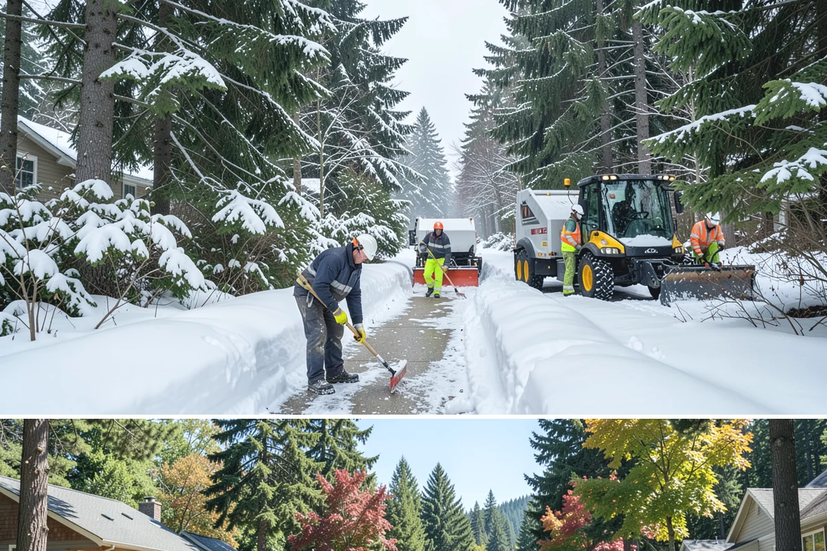 Industrial Facility Snow Plowing in Orting, Pierce County, WA - Set up a heavy-equipment contract before winter so freight and shifts never stall on snow.