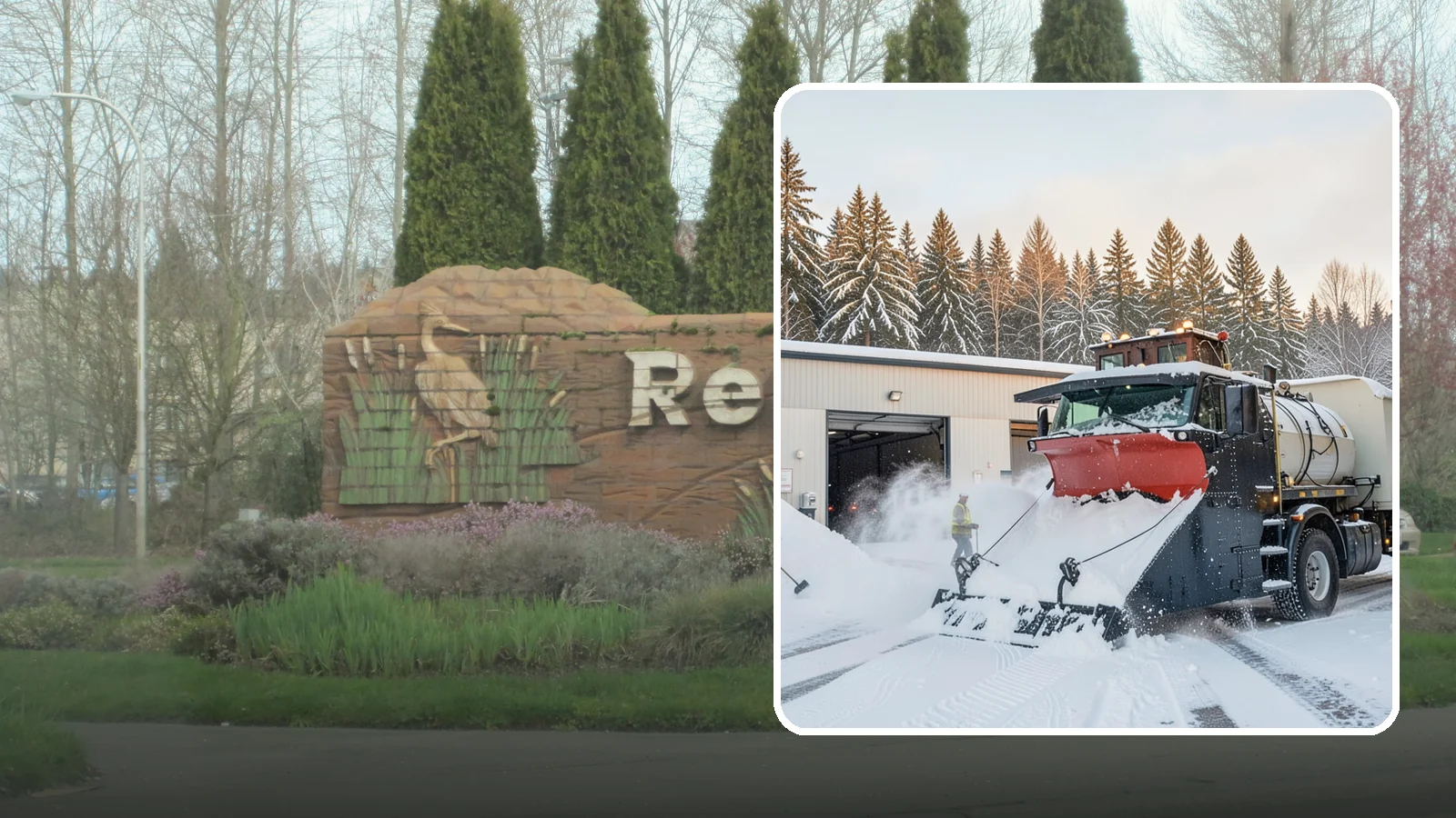 Industrial Facility Snow Plowing in Renton, King County, WA - We plow large industrial yards, truck routes, and gates so shift changes and freight keep moving through any storm.