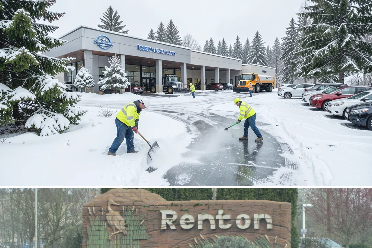 Industrial Facility Snow Plowing in Renton, King County, WA - Set up a heavy-equipment contract before winter so freight and shifts never stall on snow.
