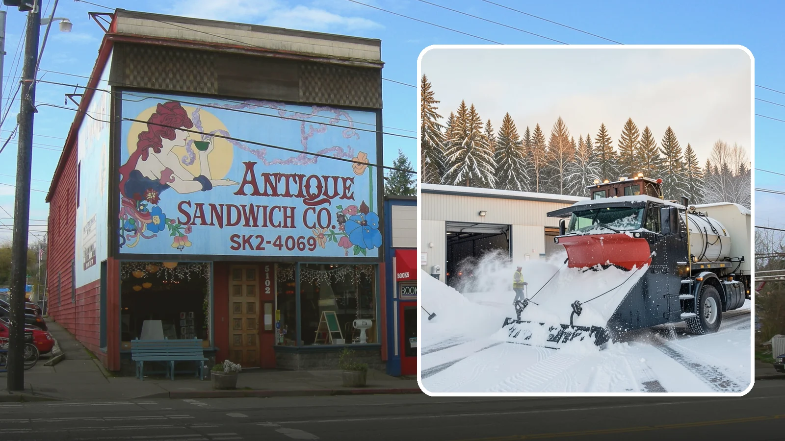 Industrial Facility Snow Plowing in Ruston, Pierce County, WA - We plow large industrial yards, truck routes, and gates so shift changes and freight keep moving through any storm.
