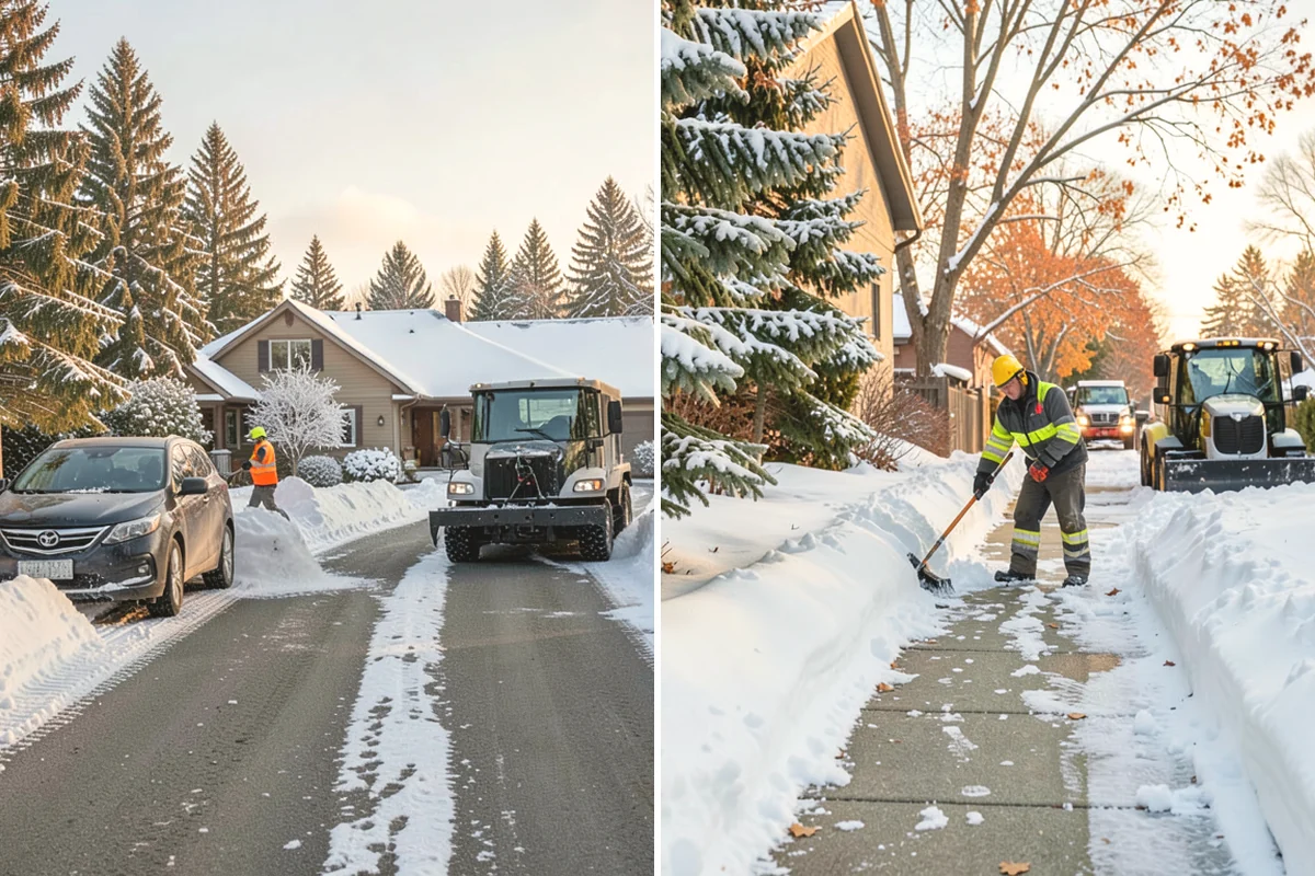 Industrial Facility Snow Plowing in Ruston, Pierce County, WA - Map truck routes, gates, and lots against your shift and delivery schedule