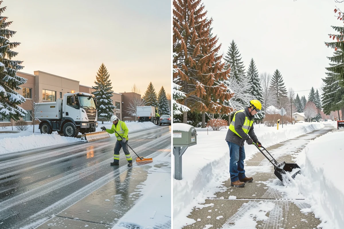 Industrial Facility Snow Plowing in Sammamish, King County, WA - Map truck routes, gates, and lots against your shift and delivery schedule