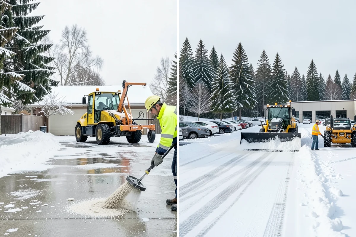 Industrial Facility Snow Plowing in SeaTac, King County, WA - Map truck routes, gates, and lots against your shift and delivery schedule