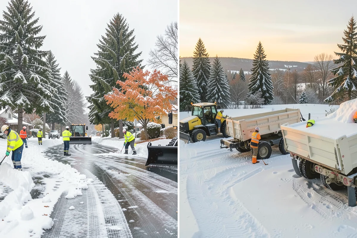 Industrial Facility Snow Plowing in Tukwila, King County, WA - Map truck routes, gates, and lots against your shift and delivery schedule