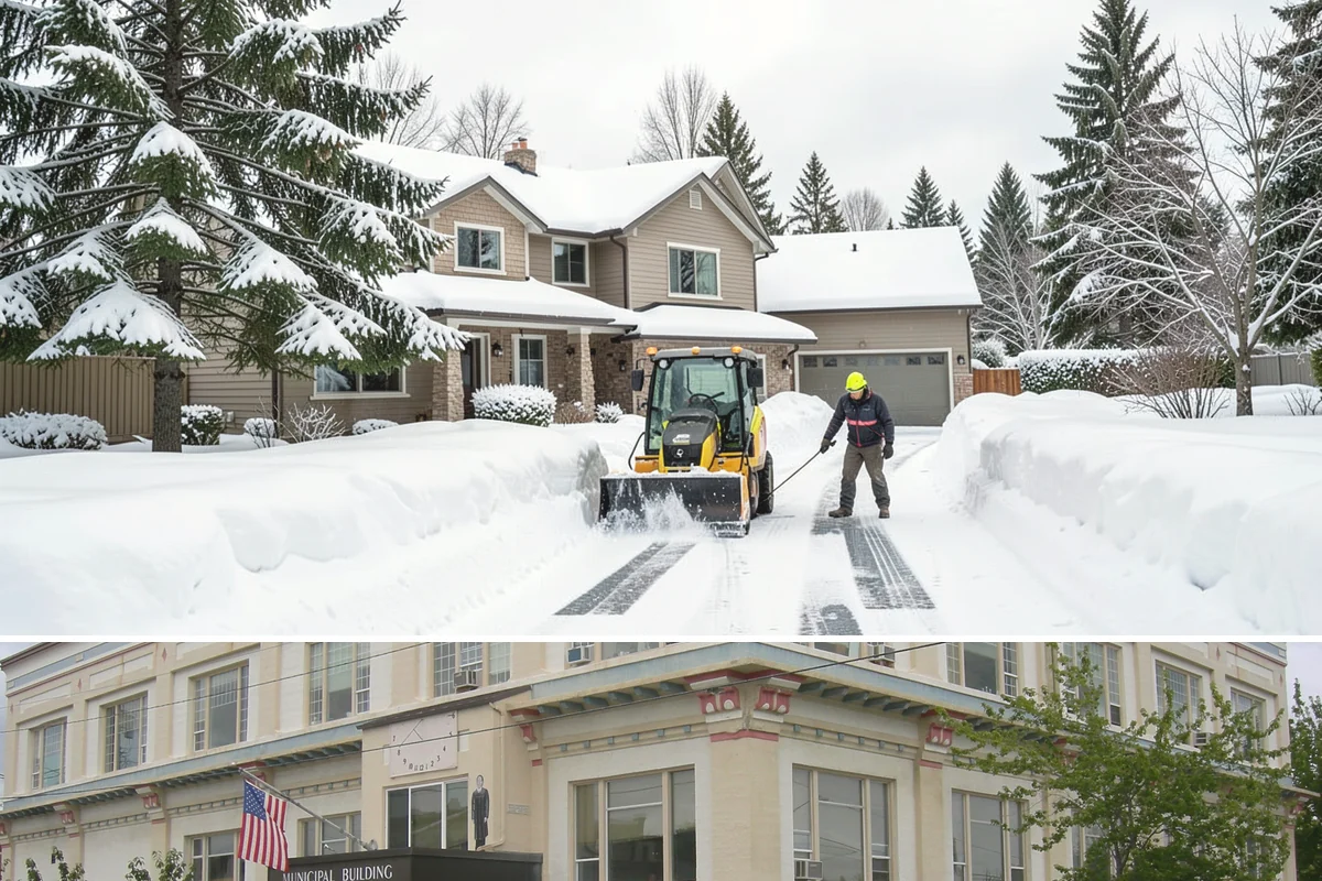 Industrial Snow Removal in Anacortes, Skagit County, WA - Industrial sites should be covered from late November onward, when the first hard freeze can lock up large yards overnight.