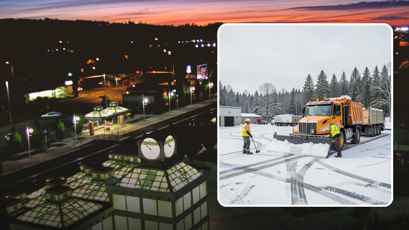 Industrial Snow Removal in Auburn, King County, WA - Keep industrial yards, truck lanes, and employee access open and productive through Western Washington winter weather.