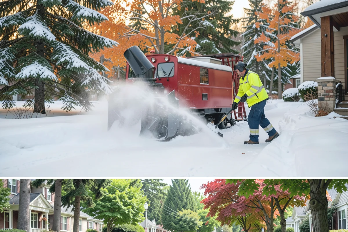 Industrial Snow Removal in Beaux Arts Village, King County, WA - Industrial sites should be covered from late November onward, when the first hard freeze can lock up large yards overnight.