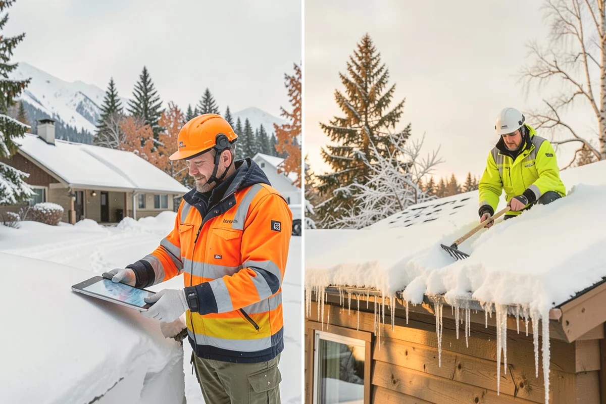 Industrial Snow Removal in Bellevue, King County, WA - Assess yard layout, gate approaches, and truck traffic flow