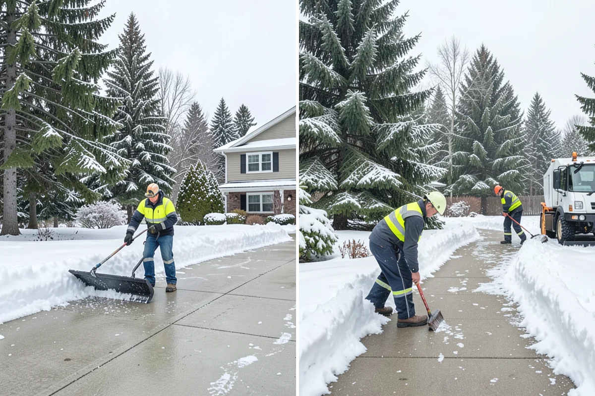 Industrial Snow Removal in Bonney Lake, Pierce County, WA - Assess yard layout, gate approaches, and truck traffic flow