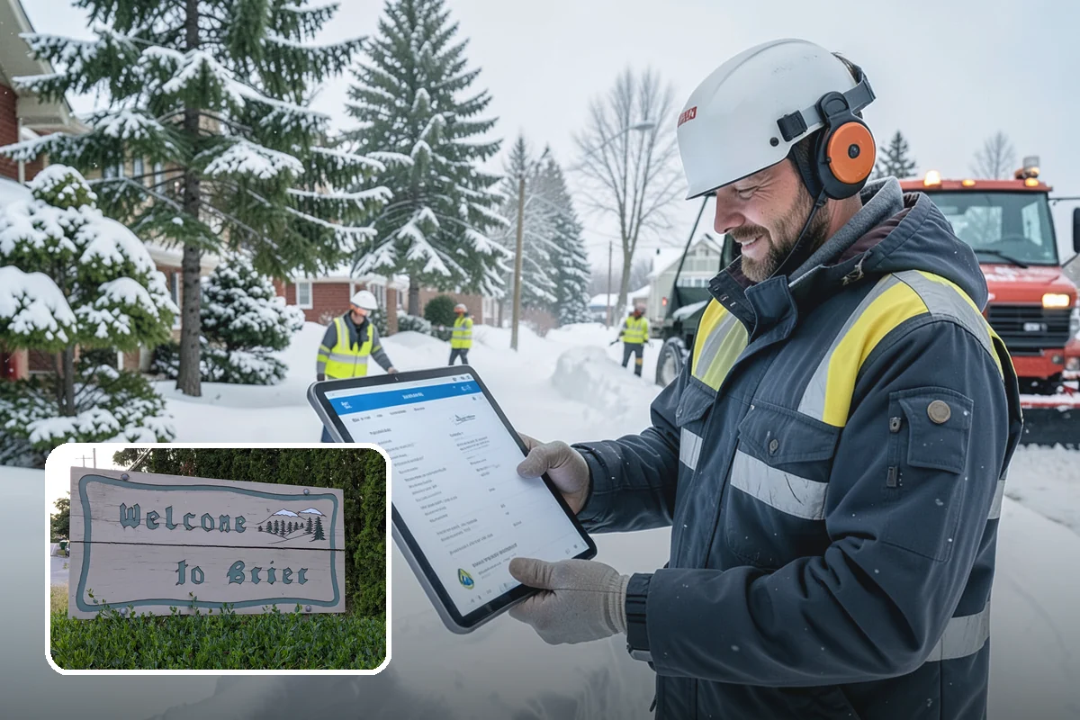 Industrial Snow Removal in Brier, Snohomish County, WA - Clear truck lanes and yard access for freight