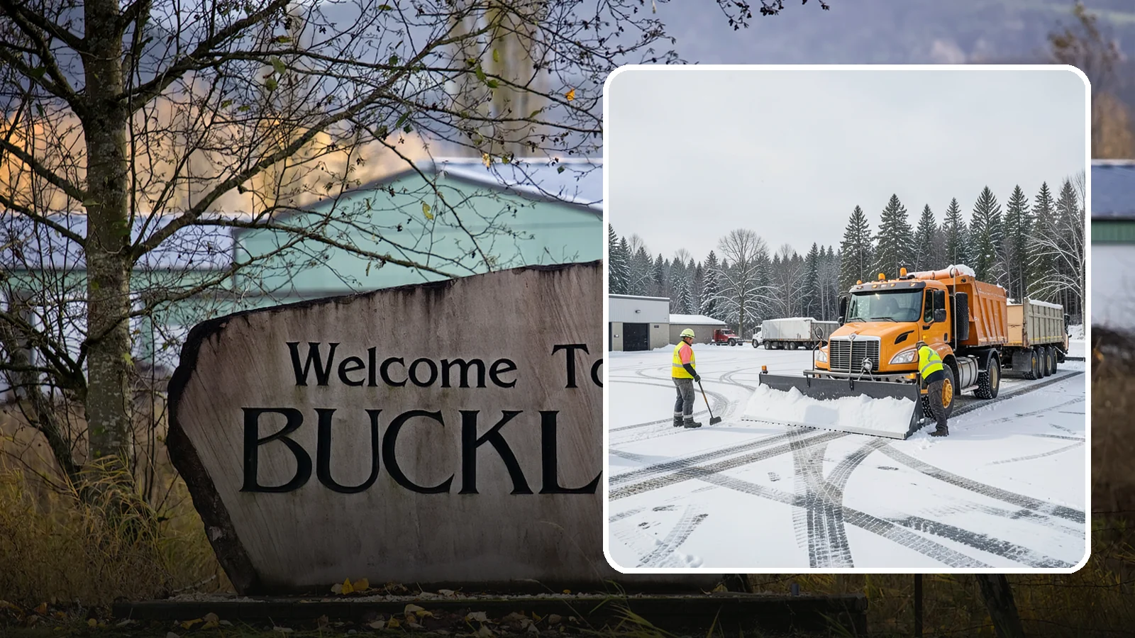 Industrial Snow Removal in Buckley, Pierce County, WA - Keep industrial yards, truck lanes, and employee access open and productive through Western Washington winter weather.
