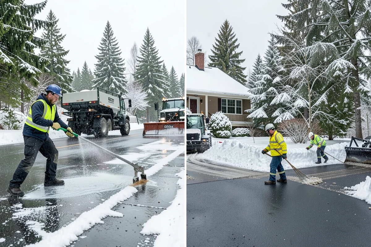 Industrial Snow Removal in Concrete, Skagit County, WA - Assess yard layout, gate approaches, and truck traffic flow