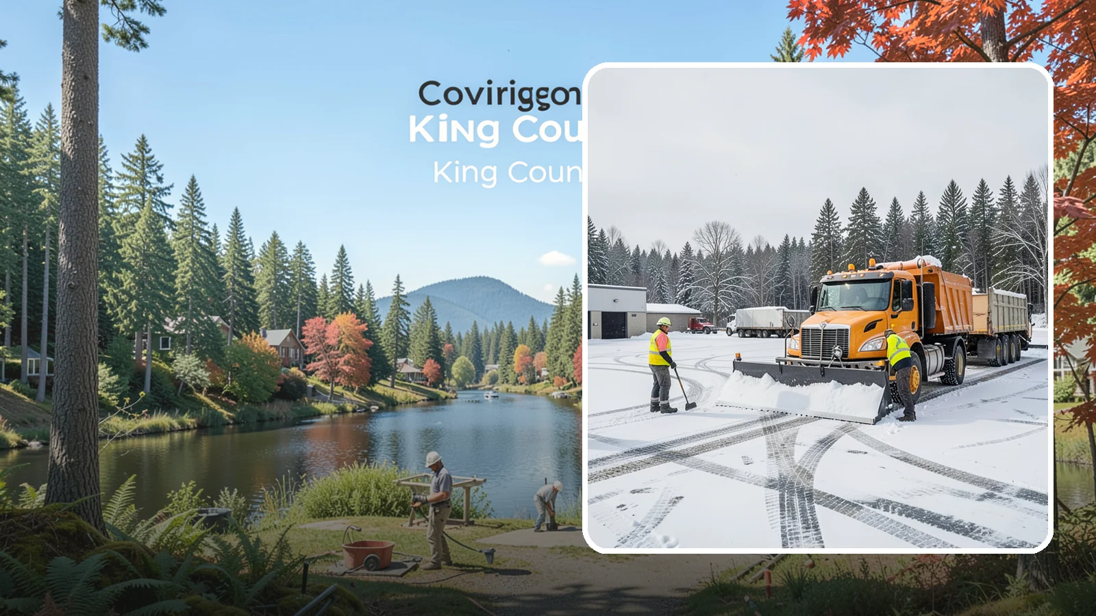 Industrial Snow Removal in Covington, King County, WA - Keep industrial yards, truck lanes, and employee access open and productive through Western Washington winter weather.
