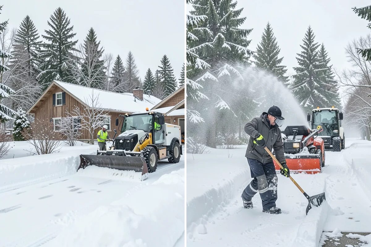 Industrial Snow Removal in Darrington, Snohomish County, WA - Assess yard layout, gate approaches, and truck traffic flow