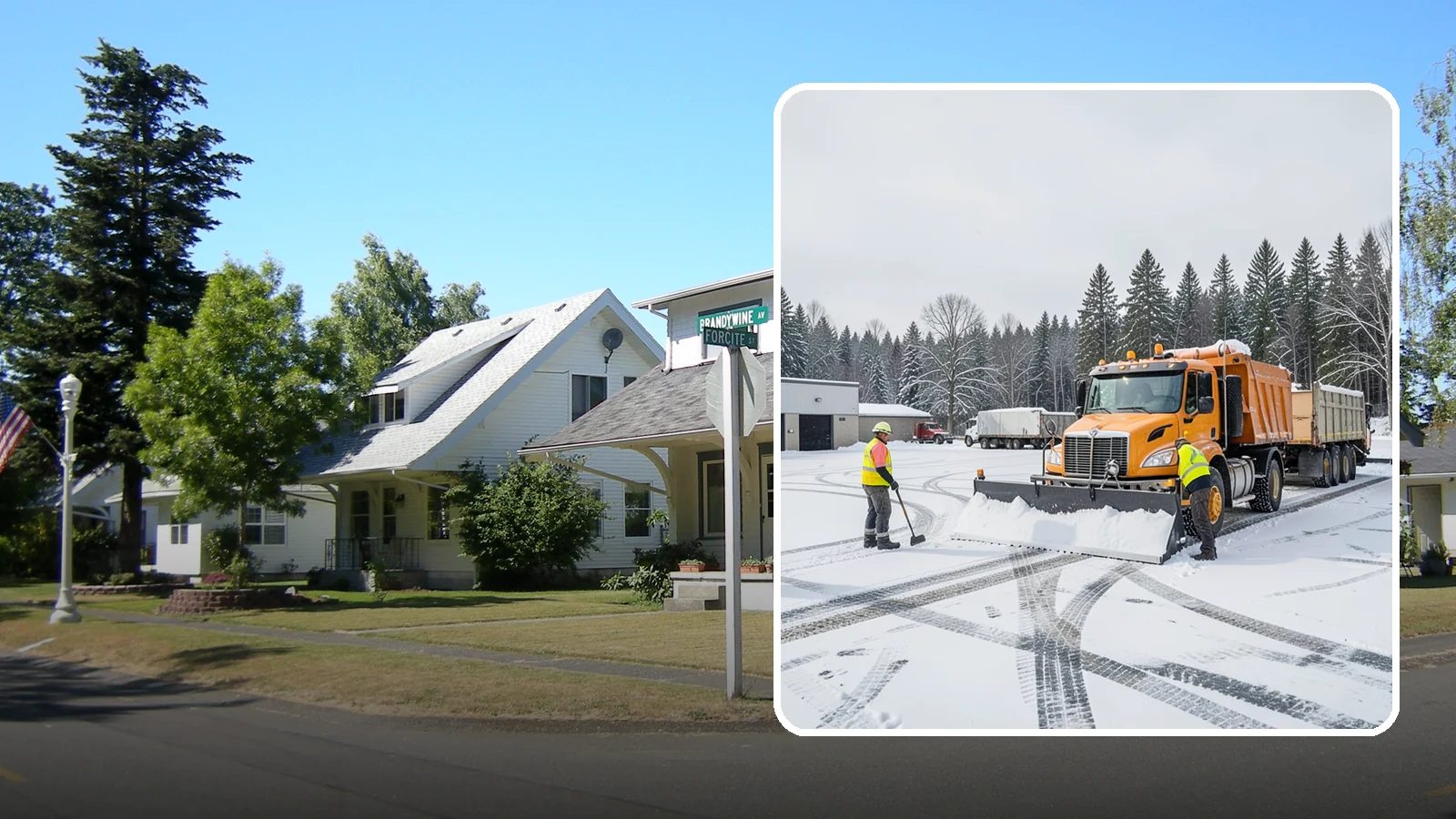Industrial Snow Removal in DuPont, Pierce County, WA - Keep industrial yards, truck lanes, and employee access open and productive through Western Washington winter weather.